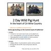 Image 1 : Two-day California Hog Hunt