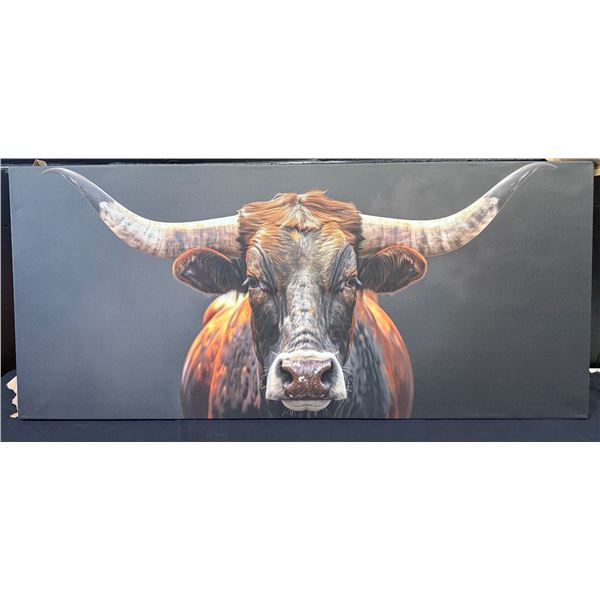 Texas Longhorn Canvas Print
