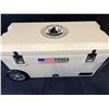 Image 1 : Wyldgear 75 qt Cooler with the "Putting the 'U' in Hunt" Logo