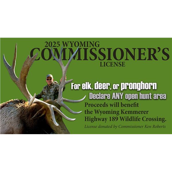 2025 Wyoming Commissioner's License