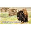 Image 1 : 2025 Wyoming Governor's Bison License