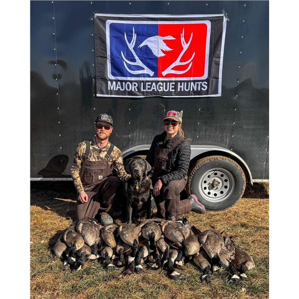 Major League Hunts 4 Person Goose Hunt
