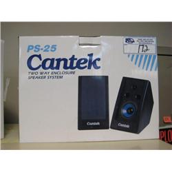 Cantec 2 Way Speakers