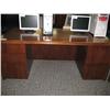 Image 1 : Walnut Oak Krug 2 Piece Executive Desk &