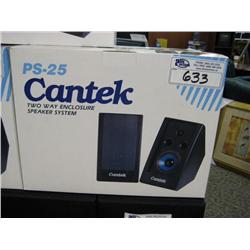 Cantek 2 Way Speakers