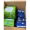 Image 2 : Box Lot - Ortech 12" Slim LED Light Fixtures & Luminus 50w LED Lights