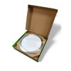 Image 2 : Ortech 12" Slim Dimmable Satin Nickel LED Recessed Downlight - 10 pcs