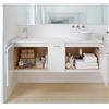 Image 2 : Kohler "Jute" Vanity w/ Kohler "Jute" Bar Pull - Jersey Oak (x3) ONLY vanity