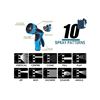 Image 3 : Nupair 75 ft. expandable garden hose w/ nozzle - Expands to 3x the size