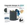 Image 5 : Nupair 75 ft. expandable garden hose w/ nozzle - Expands to 3x the size