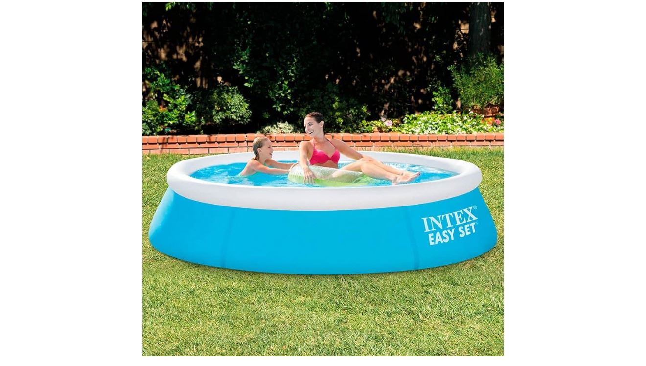 Above Ground Inflatable Pool Intex Intex Easy Set Above Ground Inflatable Pool - 6' x 20