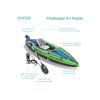 Image 2 : Intext Challenger K1 Inflatable Kayak w/ Paddle, Carry Bag & Pump