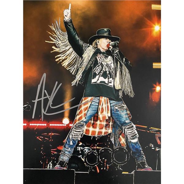 Guns N' Roses Axl Rose signed photo