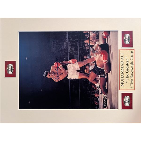 Muhammad Ali signed photo