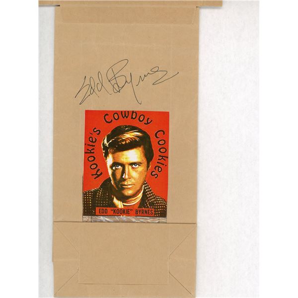 77 Sunset Strip Edd Byrnes signed bag