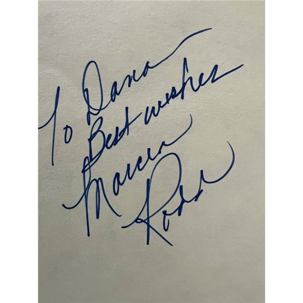 All in The Family Marcia Rodd autograph