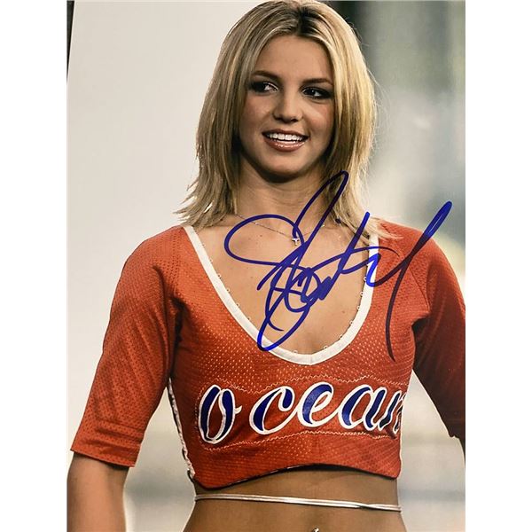 Britney Spears signed photo. GFA Authenticated