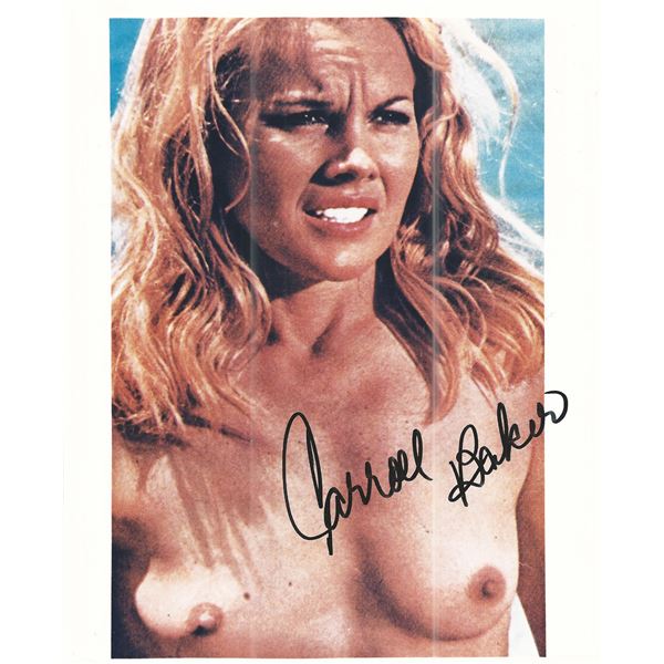 Carroll Baker signed photo