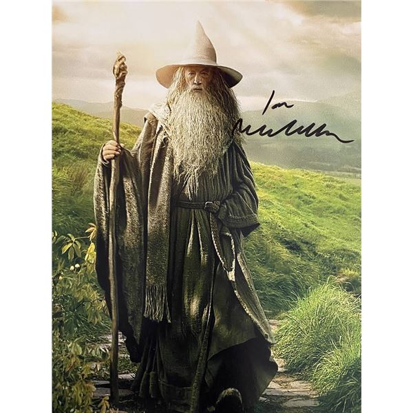 Harry Potter Sir Ian McKellen signed photo