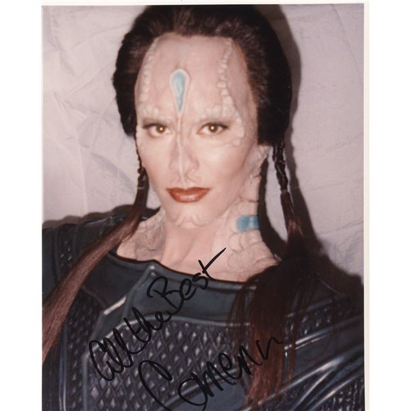 Star Trek Cameron signed photo