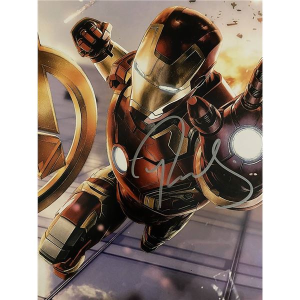Iron Man Robert Downey Jr. signed photo