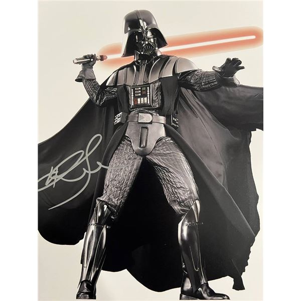 Star Wars Dave Prowse signed movie photo