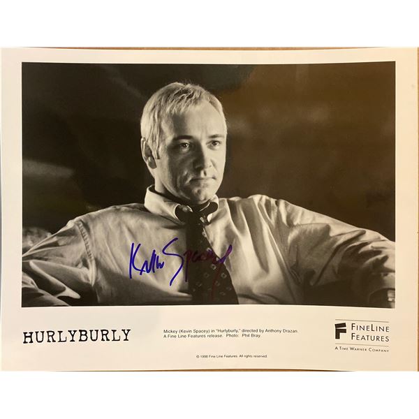 Hurlyburly Kevin Spacey signed movie photo