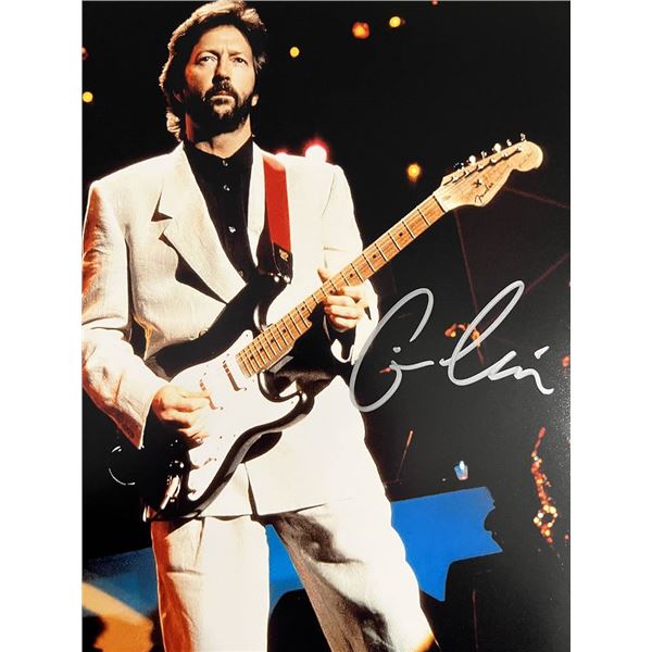 Eric Clapton signed photo