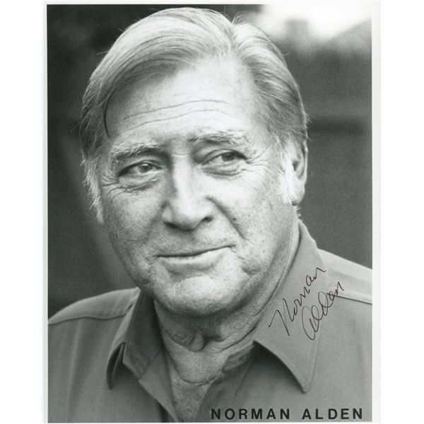 I Never Promised You A Rose Garden Norman Alden signed photo