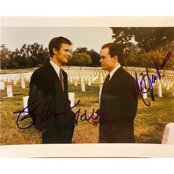 Six Feet Under Peter Krause and Michael C. Hall signed photo