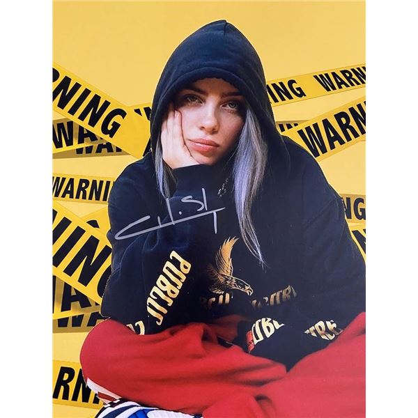 Billie Eilish signed photo