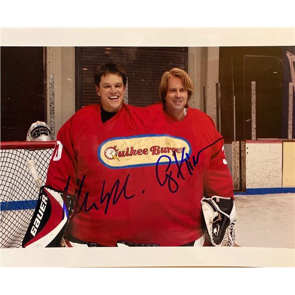 Stuck on You Matt Damon and Greg Kinnear signed movie photo