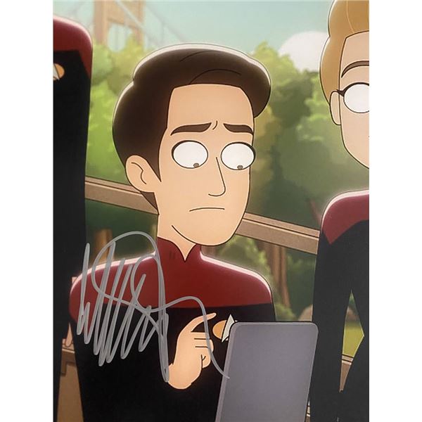 The Simpsons Wil Wheaton signed photo