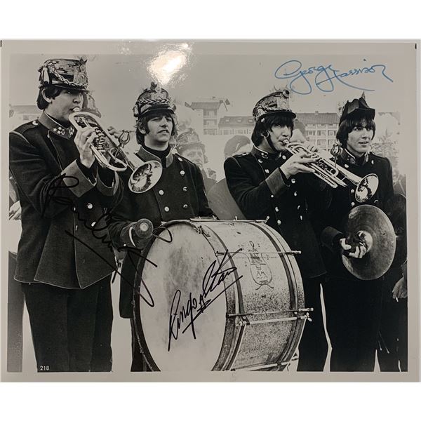 The Beatles rare vintage signed photo