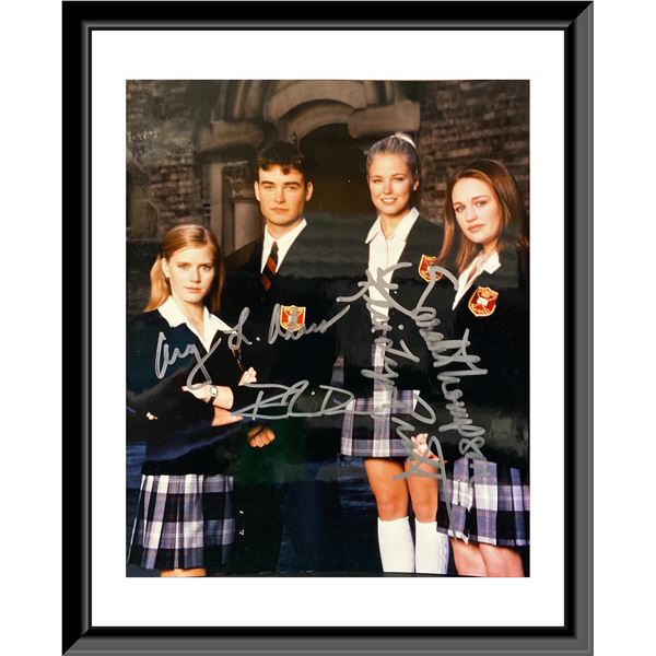 Manchester Prep cast signed movie photo autographed by  Amy Adams, Robin Dunne, Sarah Thompson, and 