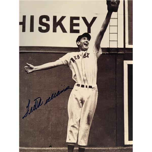 Ted Williams signed photo