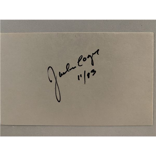 The Little Rascals Jackie Cooper signed photo