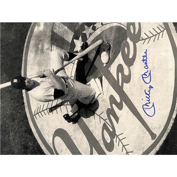 Mickey Mantle signed photo