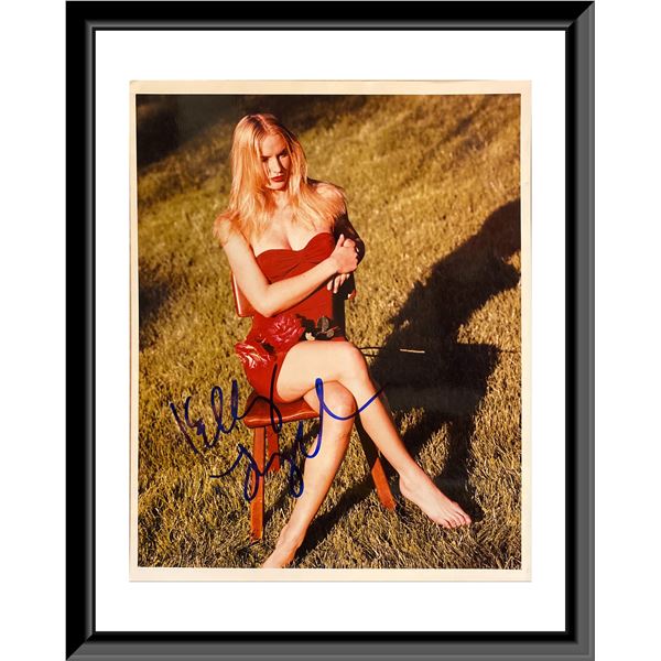 Kelly Lynch signed photo. 8X10 Inches