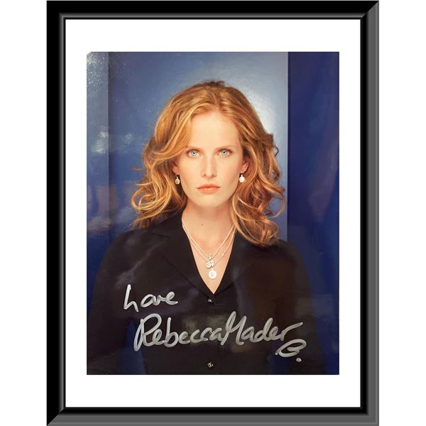 Rebecca Mader signed photo. 8X10 Inches