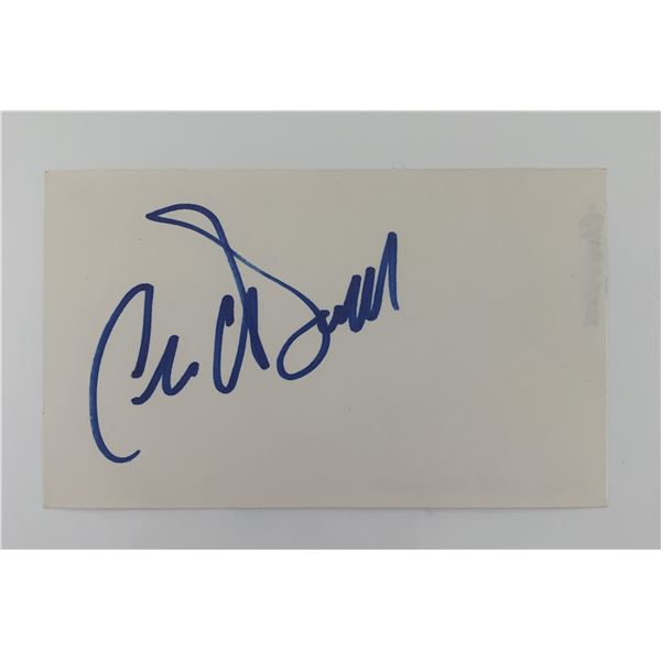 Chris O'Donell signature