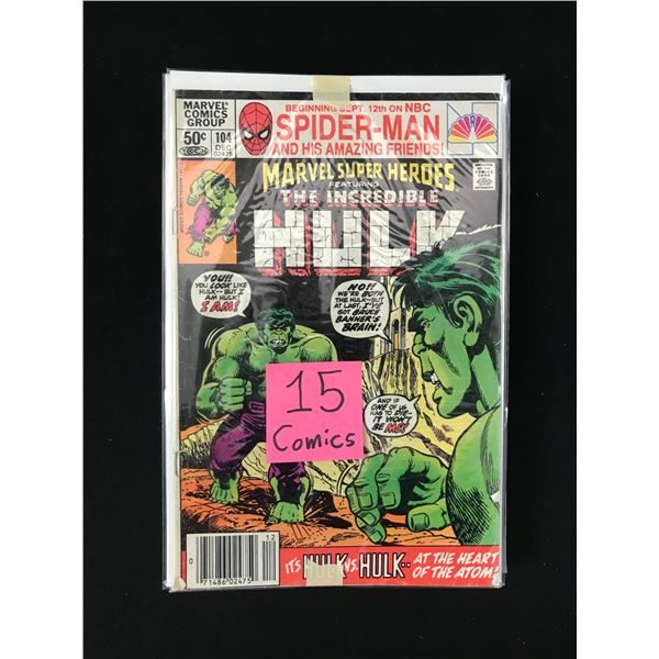 LOT OF 15 COMICS VARIOUS TITLES