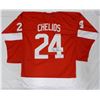 Image 1 : CHRIS CHELIOS SIGNED DETROIT RED WINGS JERSEY (BECKETT COA)