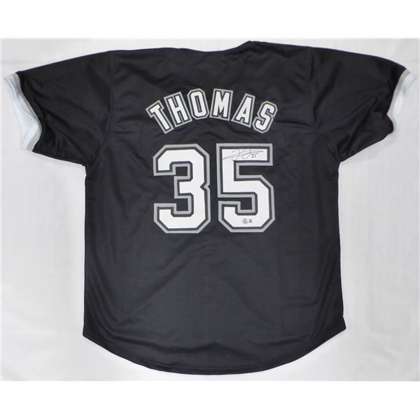 FRANK THOMAS SIGNED CHICAGO WHITE SOX JERSEY (BECKETT COA)