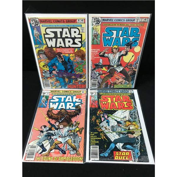 LOT OF 4 STAR WARS COMICS (MARVEL COMICS)