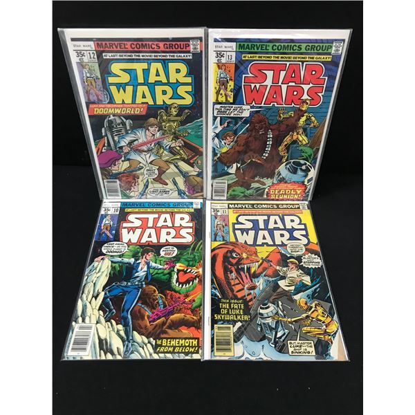 LOT OF 4 STAR WARS COMICS (MARVEL COMICS)