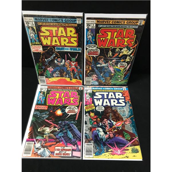 LOT OF 4 STAR WARS COMICS (MARVEL COMICS)