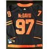 Image 1 : CONNOR MCDAVID SIGNED OILERS JERSEY (KB COA)
