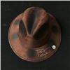 Image 1 : ROBERT ENGLUND SIGNED "FREDDY KRUGER" REPLICA HAT (KB AUTHENTICS COA)