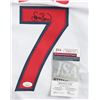 Image 2 : LARRY BIRD SIGNED TEAM USA BASKETBALL JERSEY (JSA COA)